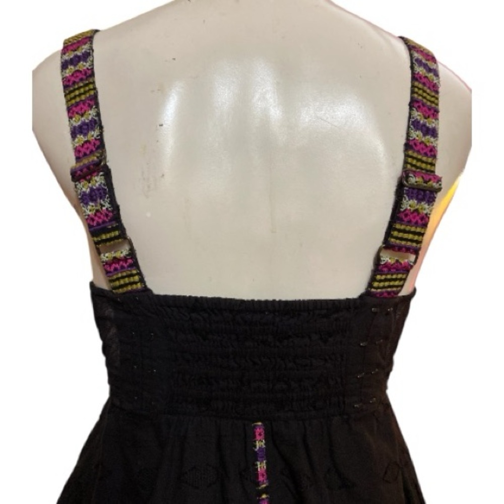 Free People Romantics Yippie Gypsy Embroidered Sundress Size XS - Picture 6 of 7